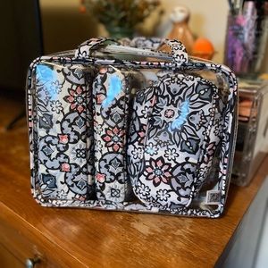 Vera Bradley 4 Piece Cosmetic Organizer